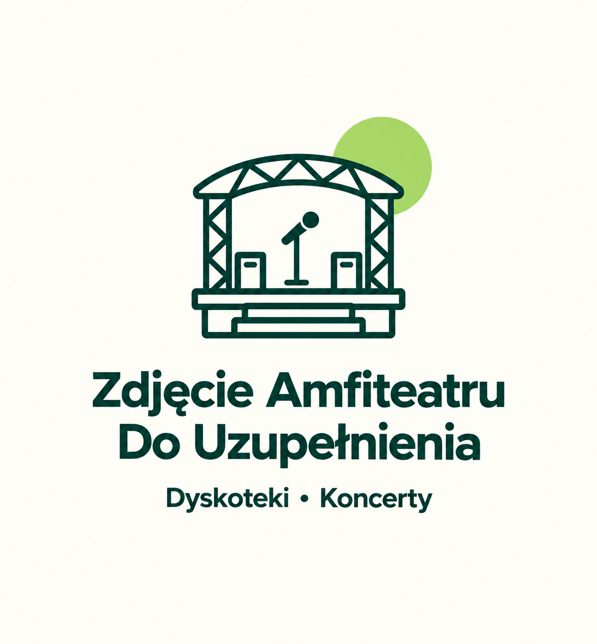 Zdjęcie amfiteatru do uzupełnienia: dyskoteki i koncerty